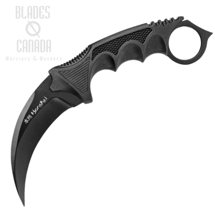 Honshu Fixed Blade Karambit Knife, Shoulder Harness, UC2791